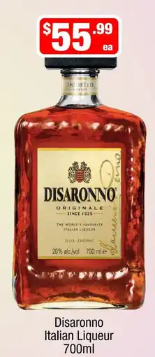 Liquor Stax Disaronno Italian Liqueur offer