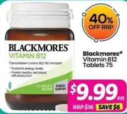 Your Discount Chemist Blackmores Vitamin B12 offer
