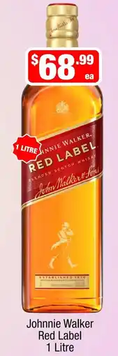 Liquor Stax Johnnie Walker Red Label offer