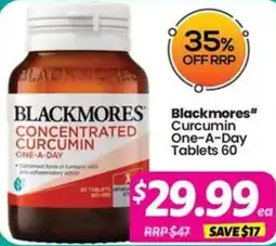 Your Discount Chemist Blackmores Concentrated Curcumin One-A-Day offer