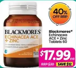 Your Discount Chemist Blackmores Echinacea ACE + Zinc offer
