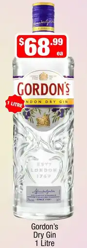 Liquor Stax Gordon's Dry Gin offer