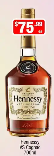 Liquor Stax Hennessy VS Cognac offer