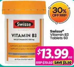 Your Discount Chemist Swisse Vitamin B3 Tablets offer