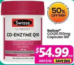 Your Discount Chemist Swisse Ultiboost Co-Enzyme Q10 offer