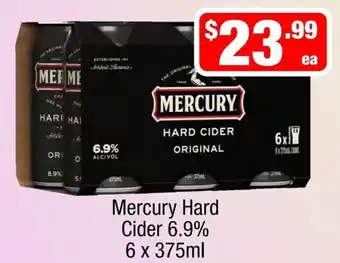 Liquor Stax Mercury Hard Cider offer