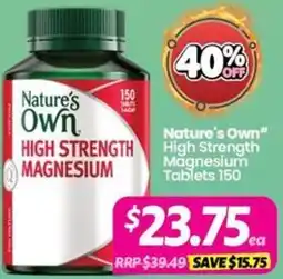 Your Discount Chemist Nature's Own High Strength Magnesium offer