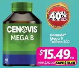 Your Discount Chemist Cenovis Mega B offer