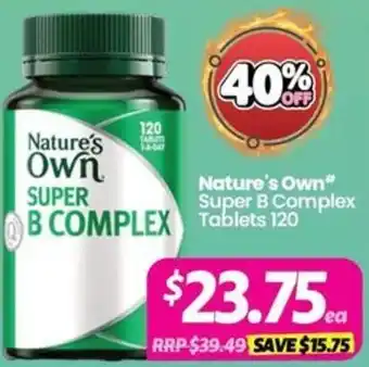 Your Discount Chemist Nature's Own Super B Complex offer