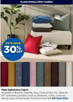 Spotlight Plain Upholstery Fabric offer