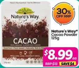 Your Discount Chemist Nature's Way Cacao offer