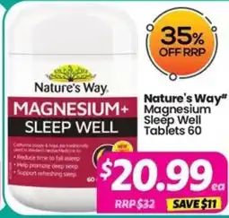 Your Discount Chemist Nature's Way Magnesium+ Sleep Well offer