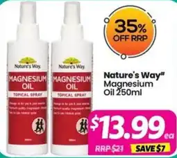 Your Discount Chemist Nature's Way Magnesium Oil offer