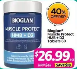 Your Discount Chemist Bioglan Muscle Protect HMB + D3 offer