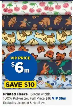 Spotlight Printed Fleece offer