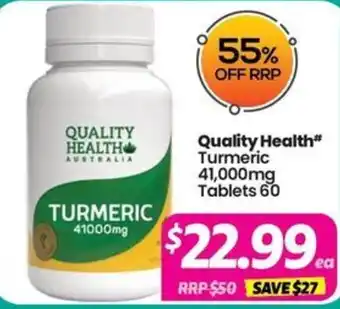 Your Discount Chemist Quality Health Turmeric offer