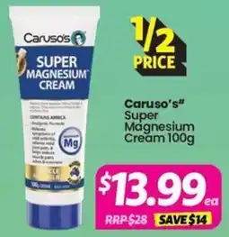 Your Discount Chemist Caruso's Super Magnesium Cream offer