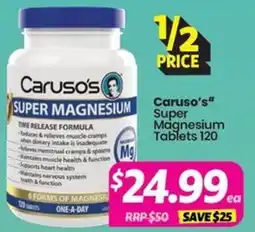 Your Discount Chemist Caruso's Super Magnesium Tablets offer