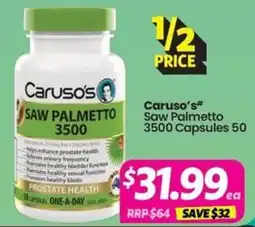Your Discount Chemist Caruso's Saw Palmetto 3500 offer