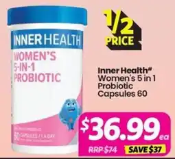 Your Discount Chemist Inner Health Women's 5-in-1 Probiotic offer