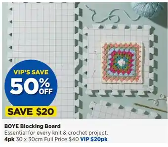 Spotlight BOYE Blocking Board offer
