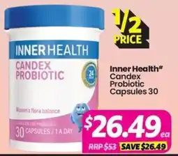 Your Discount Chemist Inner Health Candex Probiotic offer