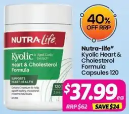 Your Discount Chemist Nutra-life Kyolic Heart & Cholesterol Formula offer