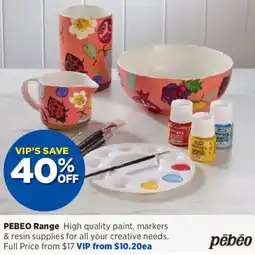 Spotlight PEBEO Range offer