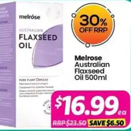 Your Discount Chemist Melrose Australian Flaxseed Oil offer