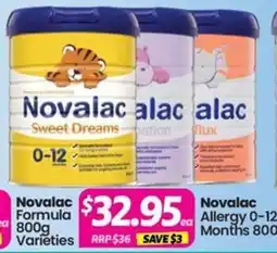 Your Discount Chemist Novalac Formula Varieties offer