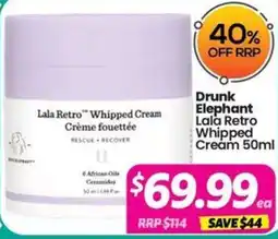 Your Discount Chemist Drunk Elephant Lala Retro Whipped Cream offer