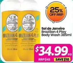 Your Discount Chemist Sol de Janeiro Brazilian 4 Play Body Wash offer