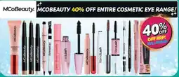 Your Discount Chemist MCoBeauty Entire Cosmetic Eye Range offer