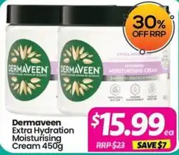 Your Discount Chemist Dermaveen Extra Hydration Moisturising Cream offer