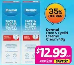 Your Discount Chemist Dermal Face & Eyelid Eczema Cream offer