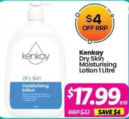 Your Discount Chemist Kenkay Dry Skin Moisturising Lotion offer