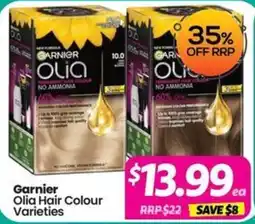Your Discount Chemist Garnier Oliq Hair Colour Varieties offer