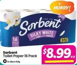 Your Discount Chemist Sorbent Toilet Paper 16 Pack offer