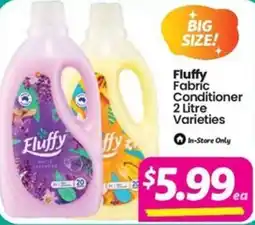 Your Discount Chemist Fluffy Fabric Conditioner 2 Litre Varieties offer