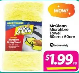 Your Discount Chemist Mr Clean Microfibre Drying Towel offer