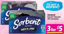 Your Discount Chemist Sorbent Facial Tissues 95 Varieties offer