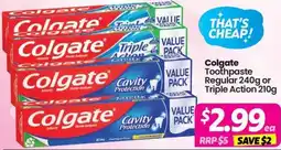 Your Discount Chemist Colgate Toothpaste offer