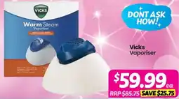 Your Discount Chemist Vicks Warm Steam Vaporizer offer