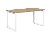 Officeworks Stilford S2 Pro Version 1 Desk 1500 x 750mm Oak/White offer