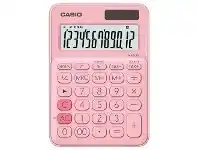 Officeworks Casio 12 Digit Desk Calculator Light Pink MS20UC offer