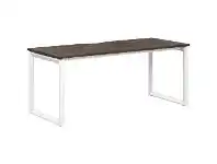 Officeworks Stilford S2 Pro Version 1 Desk 1800 x 750mm Walnut/White offer