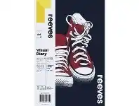 Officeworks Reeves Visual Art Diary 110gsm 60 Sheets A4 Sneaker offer