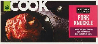 Woolworths Woolworths COOK Slow Cooked Pork Knuckle offer