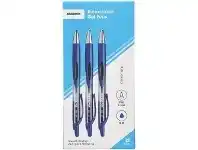 Officeworks J.Burrows Retractable Gel Pens Blue 12 Pack offer