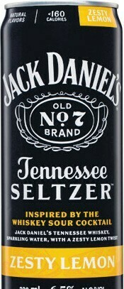 Woolworths Jack Daniel’s Tennessee Seltzer Zesty Lemon Cans 4x330ml offer
